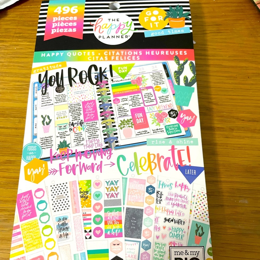 Happy planner stickers